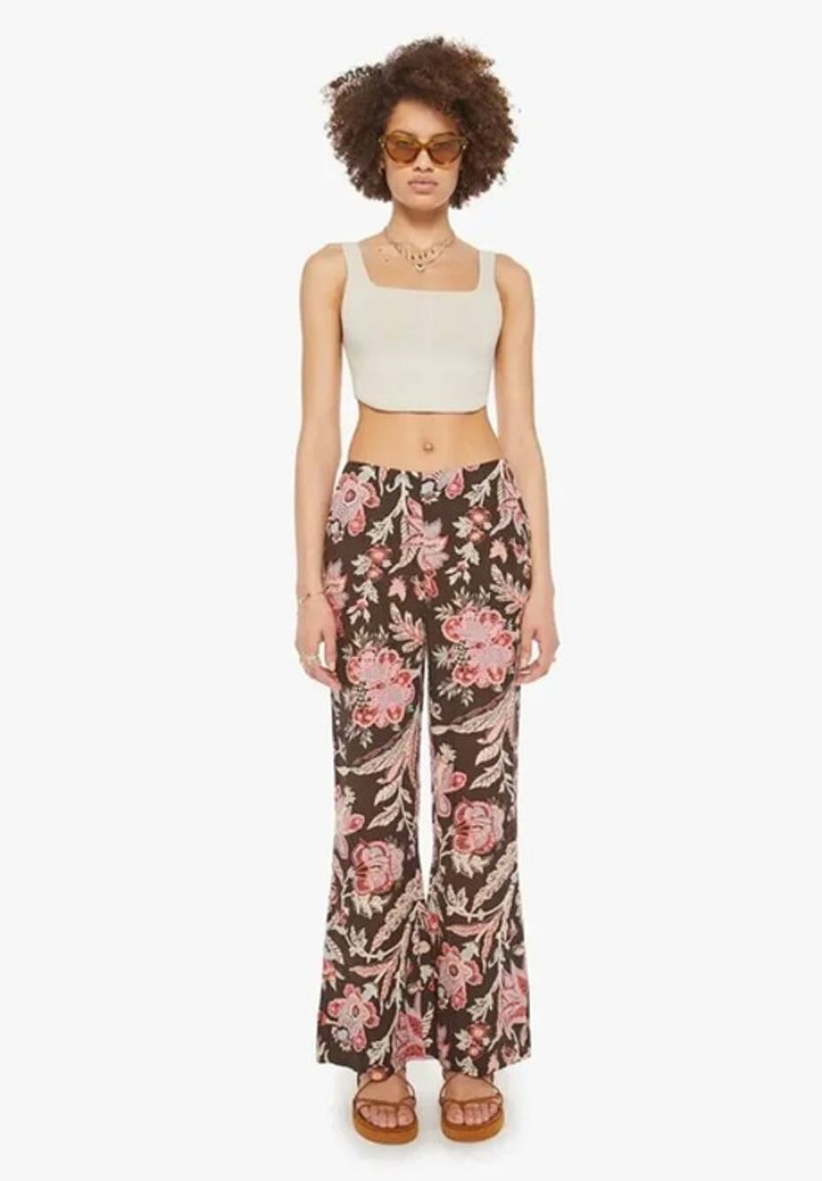 Amix of Bohemia Charlie Terra Floral Pant Size 10 NWT